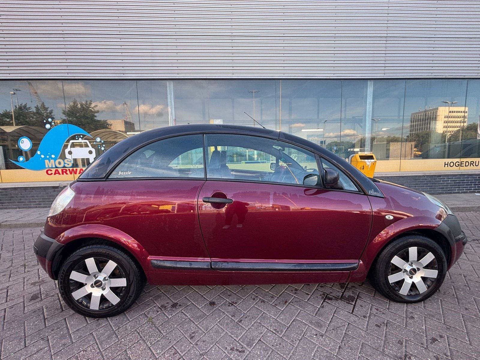 Citroën C3 1.6 I 16V Pluriel Sensodrive 2009 Rood, 15 km/l, 4 cilinders, Cabriolet, 4 stoelen