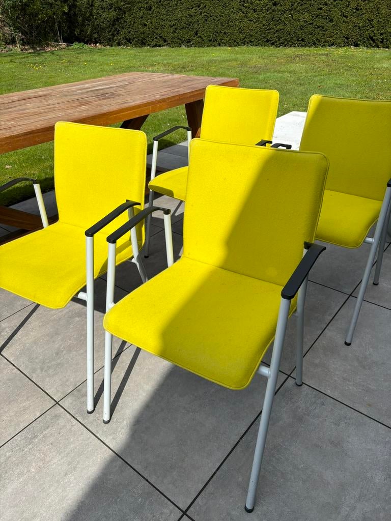 Lande Ray stoelen 4 stuks, Huis en Inrichting, Stoelen, Ophalen, Gebruikt, Overige kleuren, Vier