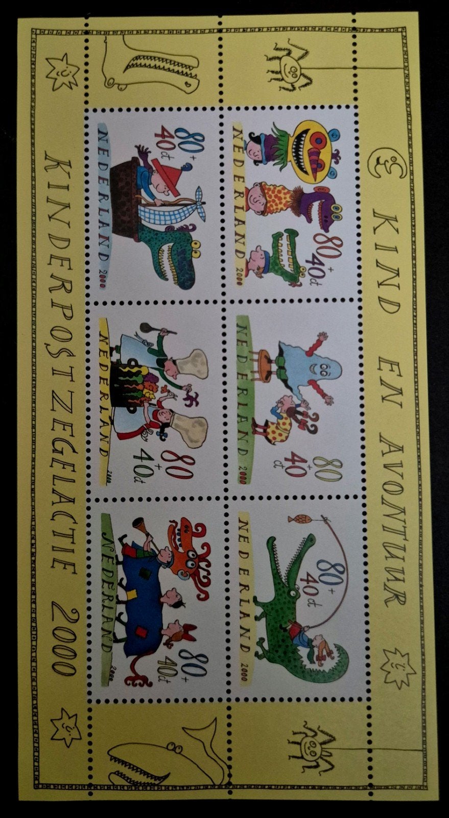 NVPH 1930 Kinderzegels., Postzegels en Munten, Postzegels | Nederland, Ophalen of Verzenden, Na 1940, Postfris
