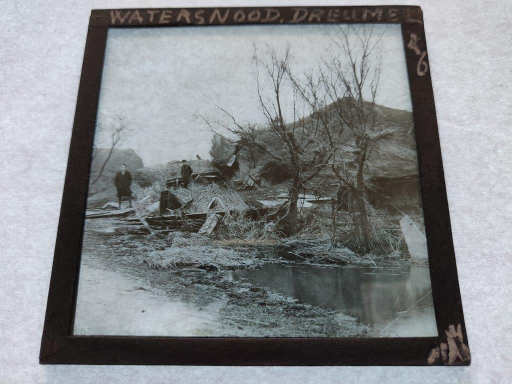 W181 Dreumel Watersnood, Ophalen of Verzenden, Voor 1940, Gebruikt