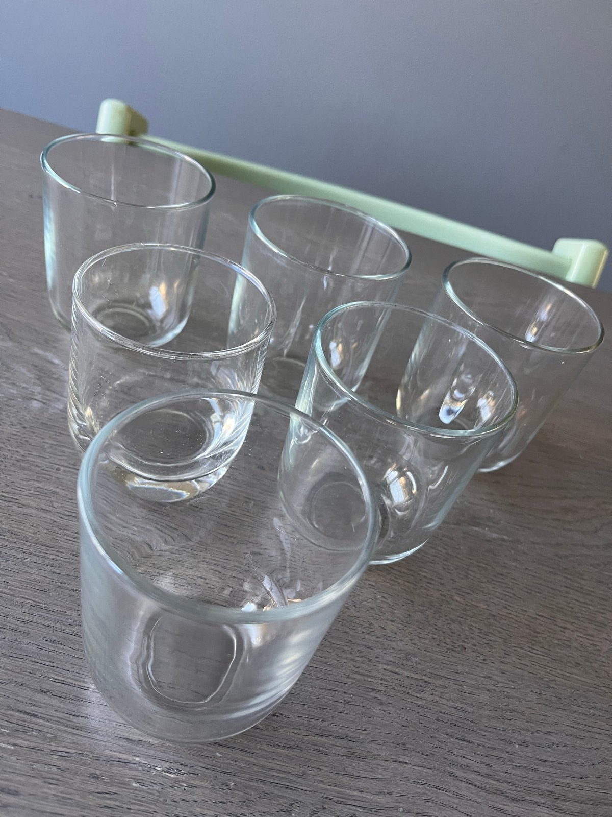 Set van 6 glazen, ideaal voor water, sap of frisdrank, Overige typen, Ophalen, Gebruikt, Glas