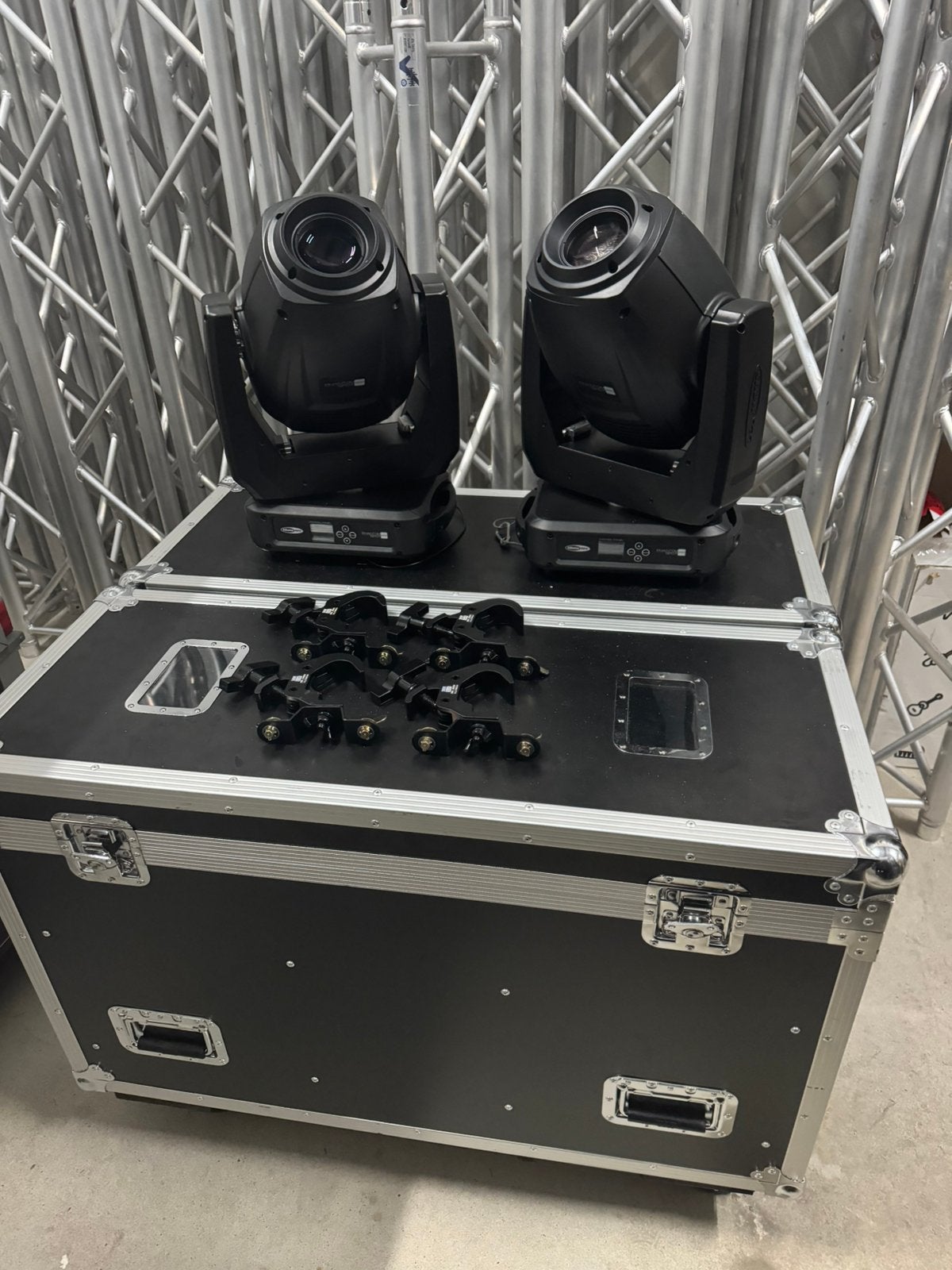 4x Showtec Phantom 250 led incl flightcase, Muziek en Instrumenten, Licht en Laser, Geluidgestuurd, Showtec, Gebruikt, Showtec