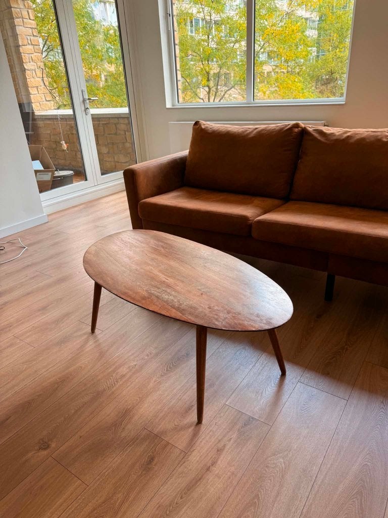 Zara home coffee table, Overige materialen, 100 tot 150 cm, Nieuw, Ovaal