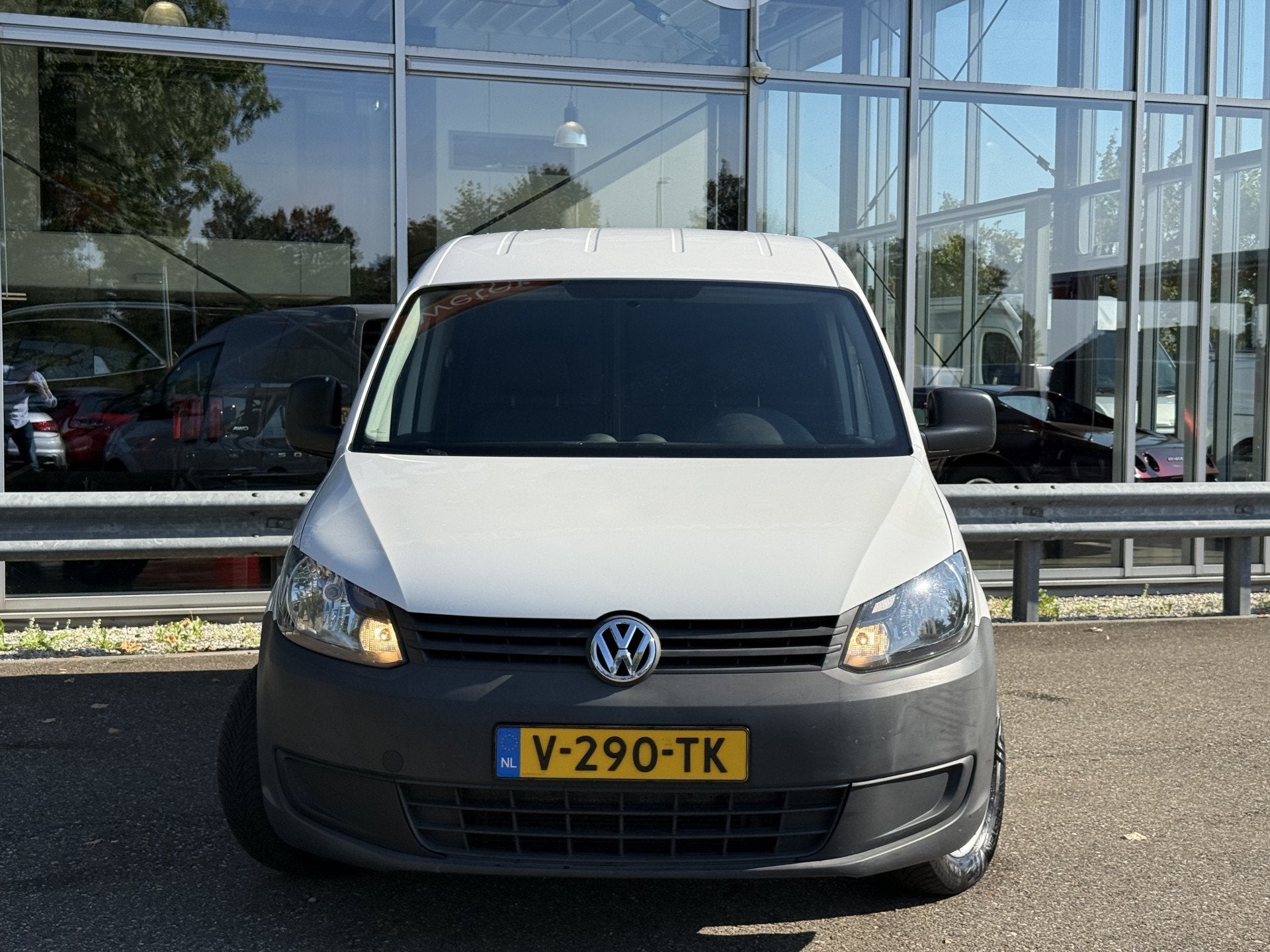 Volkswagen Caddy 1.6 TDI L1H1 | Automaat | Trekhaak | Airco, Auto's, Euro 5, Stof, Gebruikt, 4 cilinders