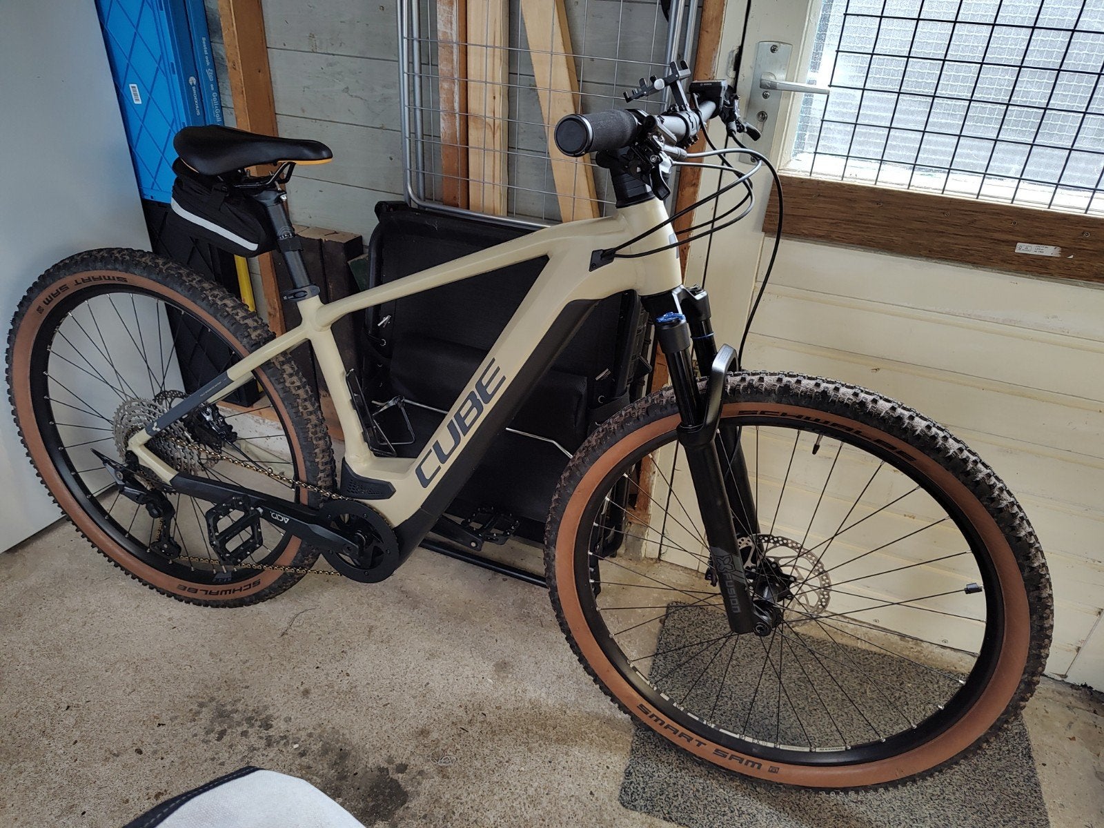 Zgan cube E-MTB, Fietsen en Brommers, Fietsen | Mountainbikes en ATB, Overige merken, Hardtail, Ophalen of Verzenden, Zo goed als nieuw
