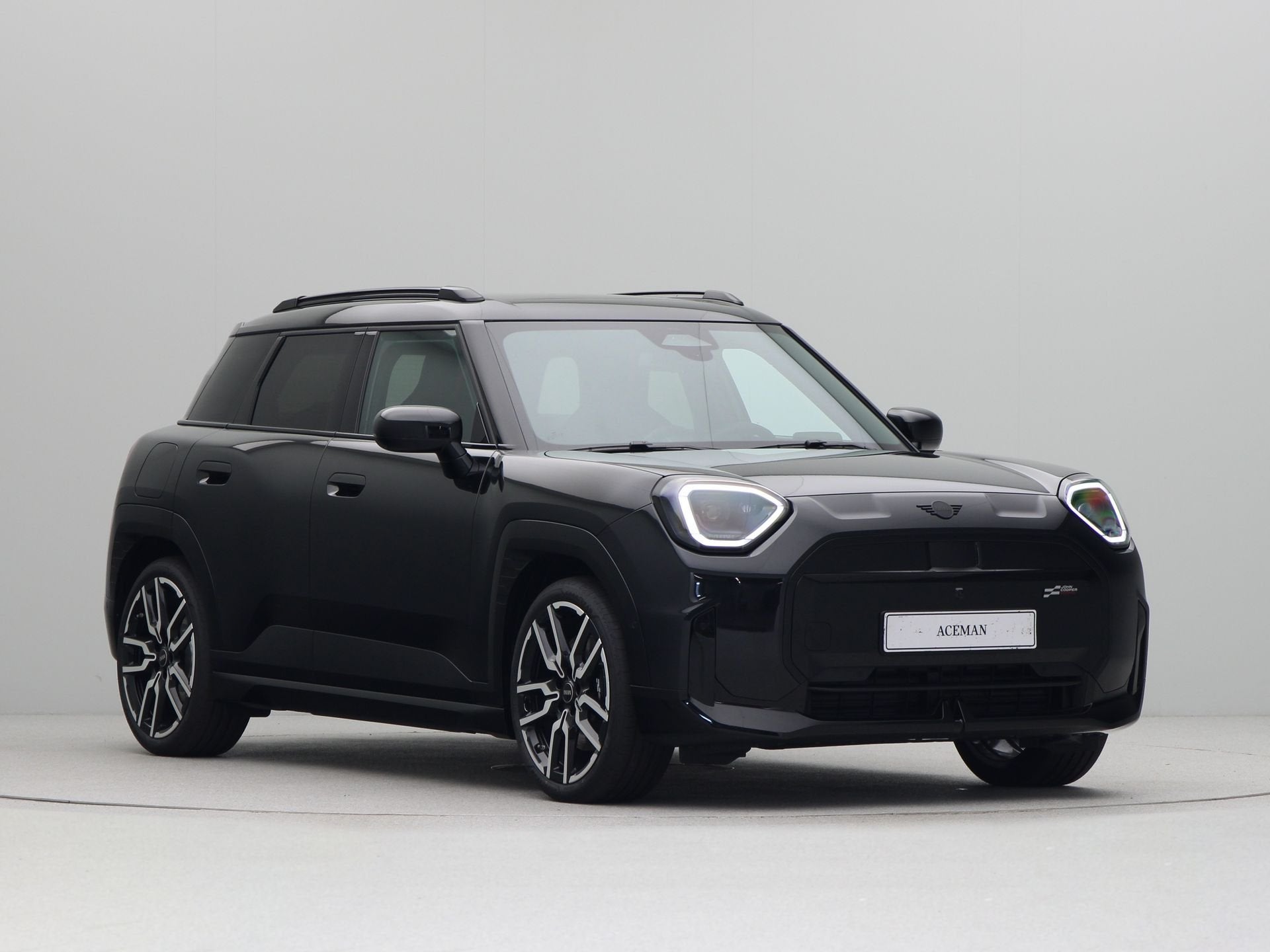 MINI Aceman SE John Cooper Works Pakket XL PRIVATE LEASE EUR, Zwart, Zwart, Aceman, Nieuw