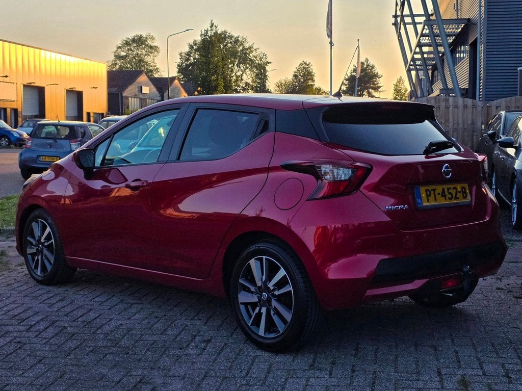 Nissan Micra 0.9 IG-T N-Connecta |CLIMA|CRUISE|NAVI|CAMERA, Auto's, Nissan, Voorwielaandrijving, 898 cc, Stof, Euro 6