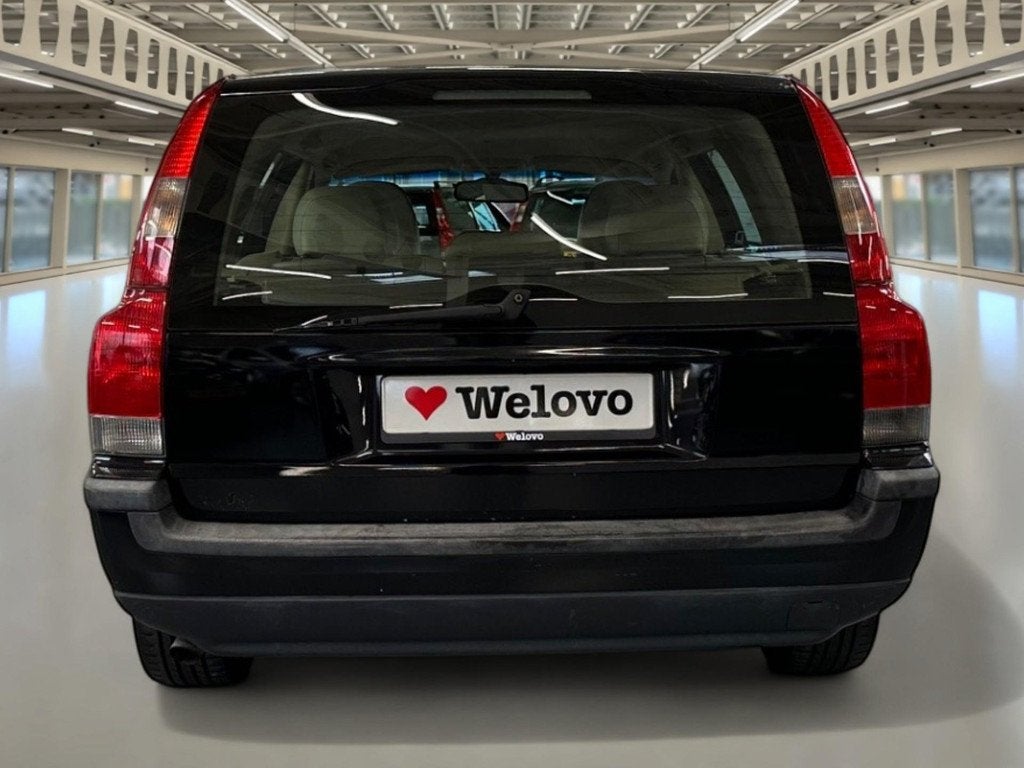 Volvo V70 2.3 T-5 Comfort Line Incl. BTW, Rijklaar+garantie,, Automatische klimaatregeling, 1574 kg, Leder en Stof, Zwart