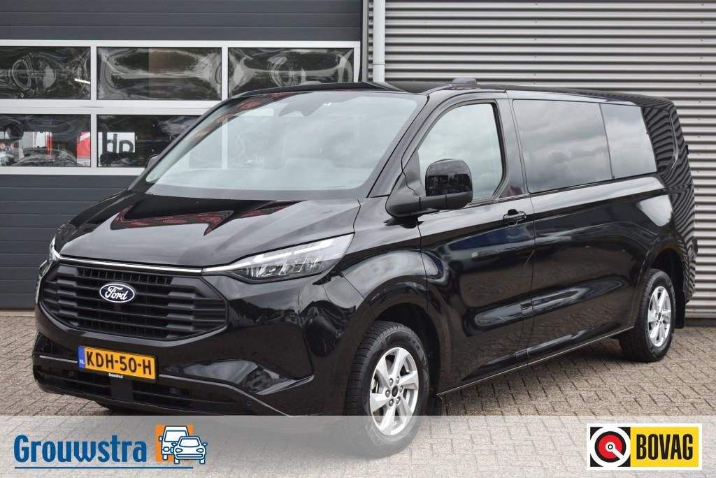 Ford TRANSIT CUSTOM 2.5 PHEV LIMITED L2H1 / 9 PERSOONS / VOL, Overige modellen, 1850 kg, Zwart, Plug-in hybride