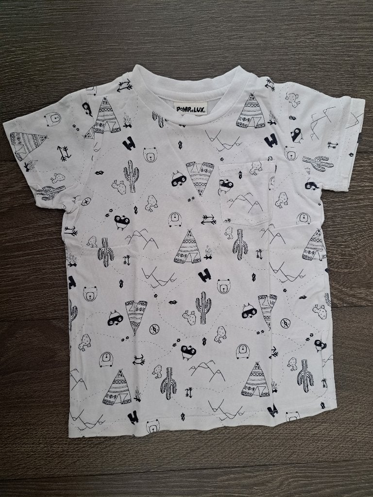 Pomp de Lux  Shirt   -  98   jusa17, Ophalen of Verzenden, Zo goed als nieuw, Shirt of Longsleeve, Pomp de Lux