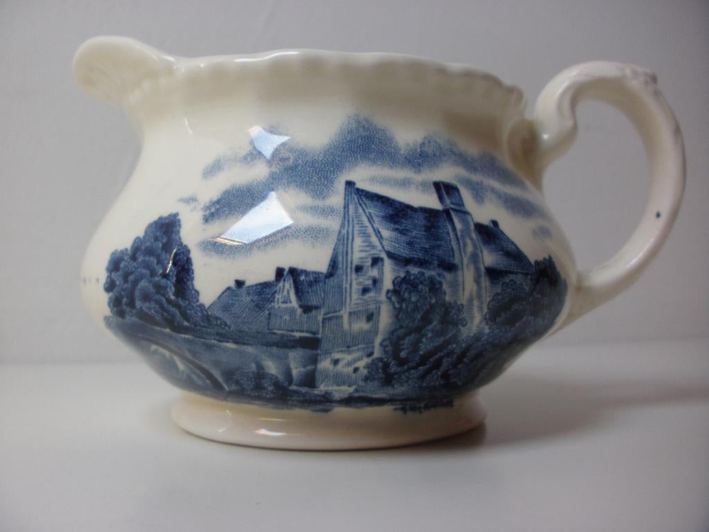 Grindley Scenes After Constable creamjug melkkannetje 1930s, Ophalen of Verzenden