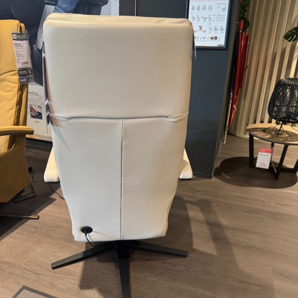 Sta-op relaxfauteuil Pantoli - Leder - IN.HOUSE, Huis en Inrichting, Niet ingevuld, Niet ingevuld, Niet ingevuld