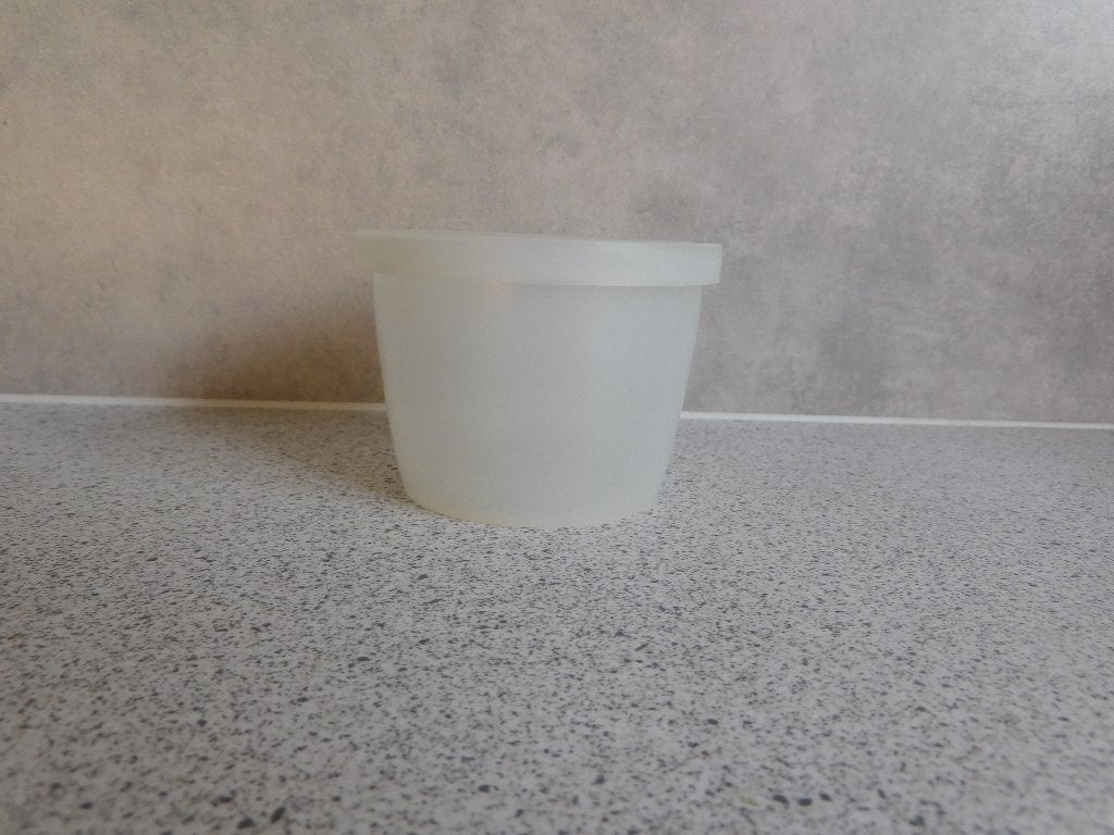 Tupperware Snack cup 100 ml. Transparant, Ophalen of Verzenden, Zo goed als nieuw, Overige typen