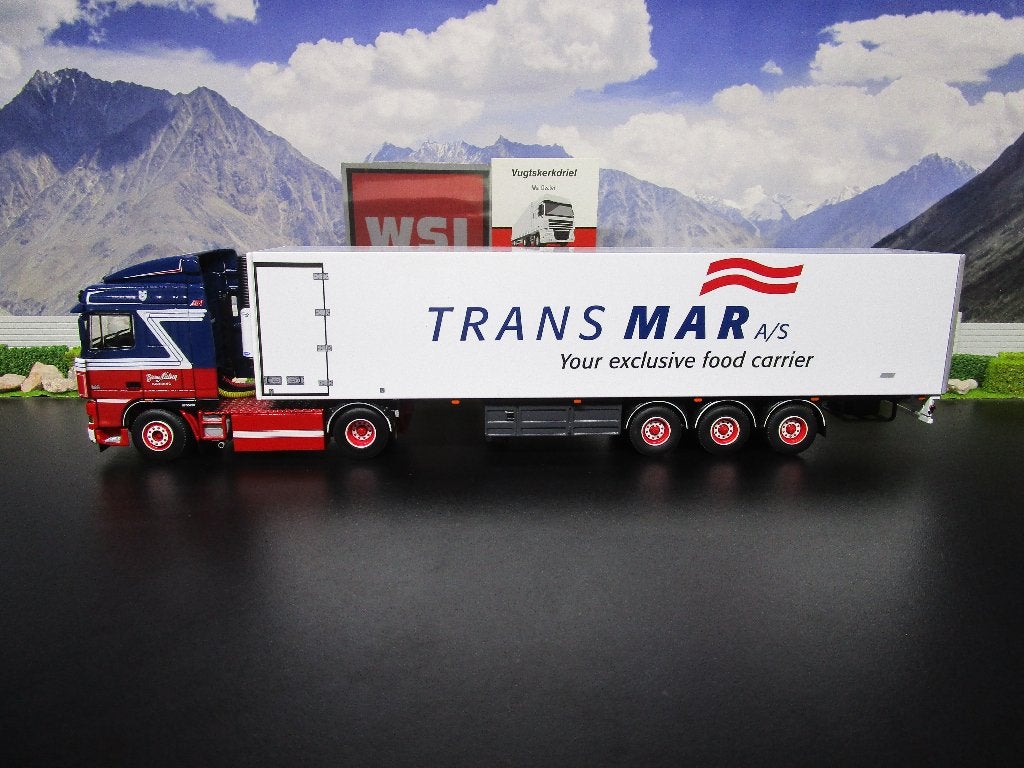 wsi 01-4635 bjarne nielsen daf 95 xf space cab, Ophalen, Zo goed als nieuw, Bus of Vrachtwagen, Wsi