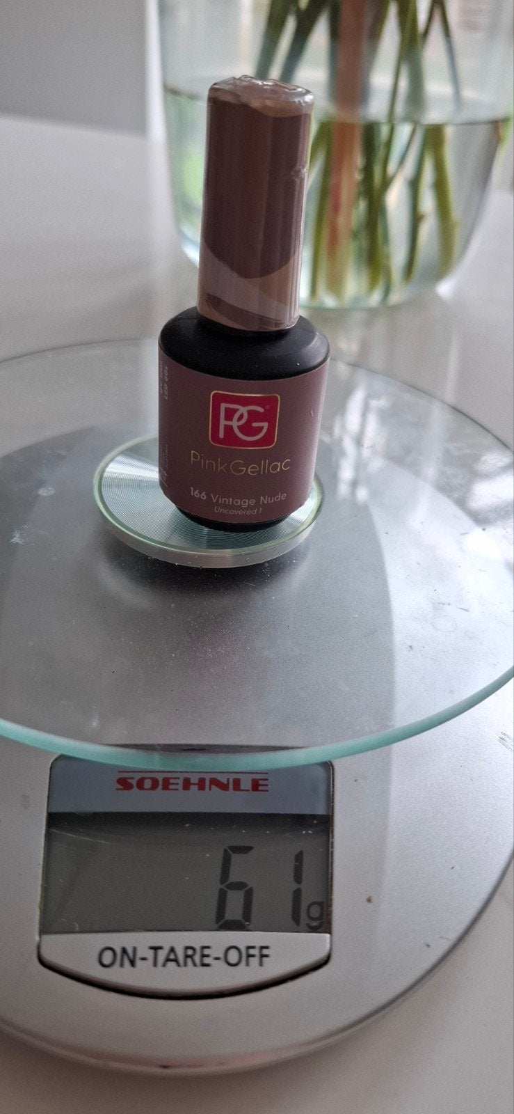 Pink Gellac 166 Vintage Nude Gelnagellak, Ophalen of Verzenden, Gebruikt, Overige typen