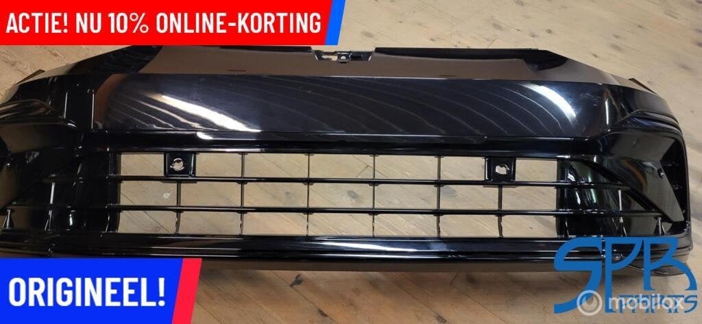 VW GOLF 8 VIII VOORBUMPER LC9X R-LINE 4X PDC BUMPER Compleet, Nieuw, Ophalen of Verzenden, Bumper, Volkswagen