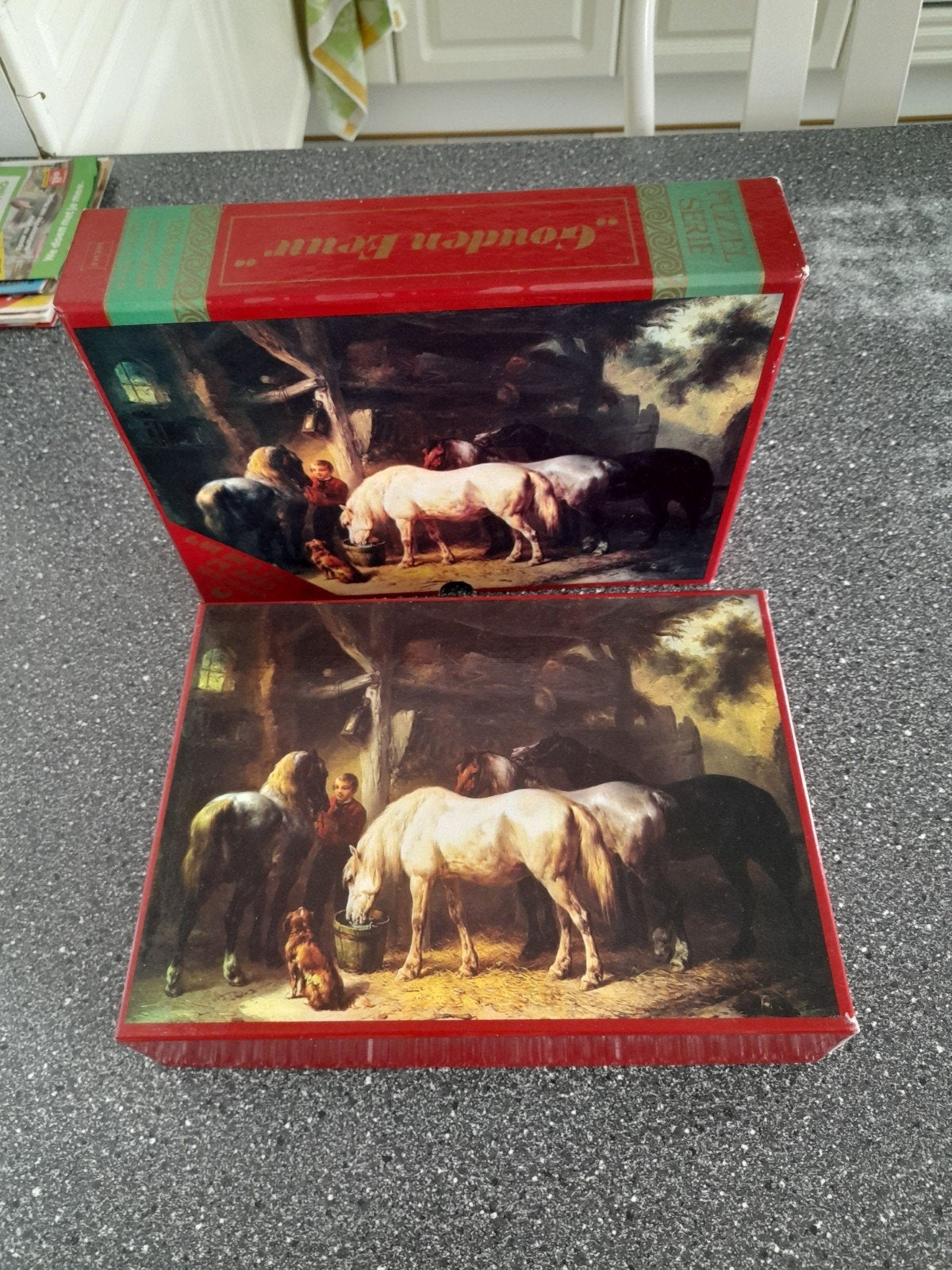 Hema Puzzelserie Gouden Eeuw 1200 stukjes, Ophalen of Verzenden, 500 t/m 1500 stukjes, Zo goed als nieuw, Legpuzzel