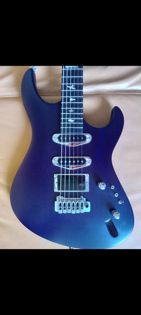Handgemaakte Electrische Zwier gitaar, Ophalen of Verzenden, Zo goed als nieuw, Solid body, Overige merken