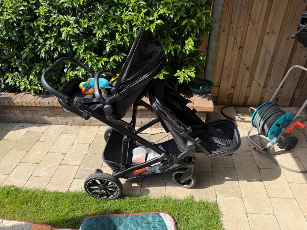 Deryan Evy V2 Buggy, Ophalen, Zo goed als nieuw, Overige merken, Verstelbare rugleuning