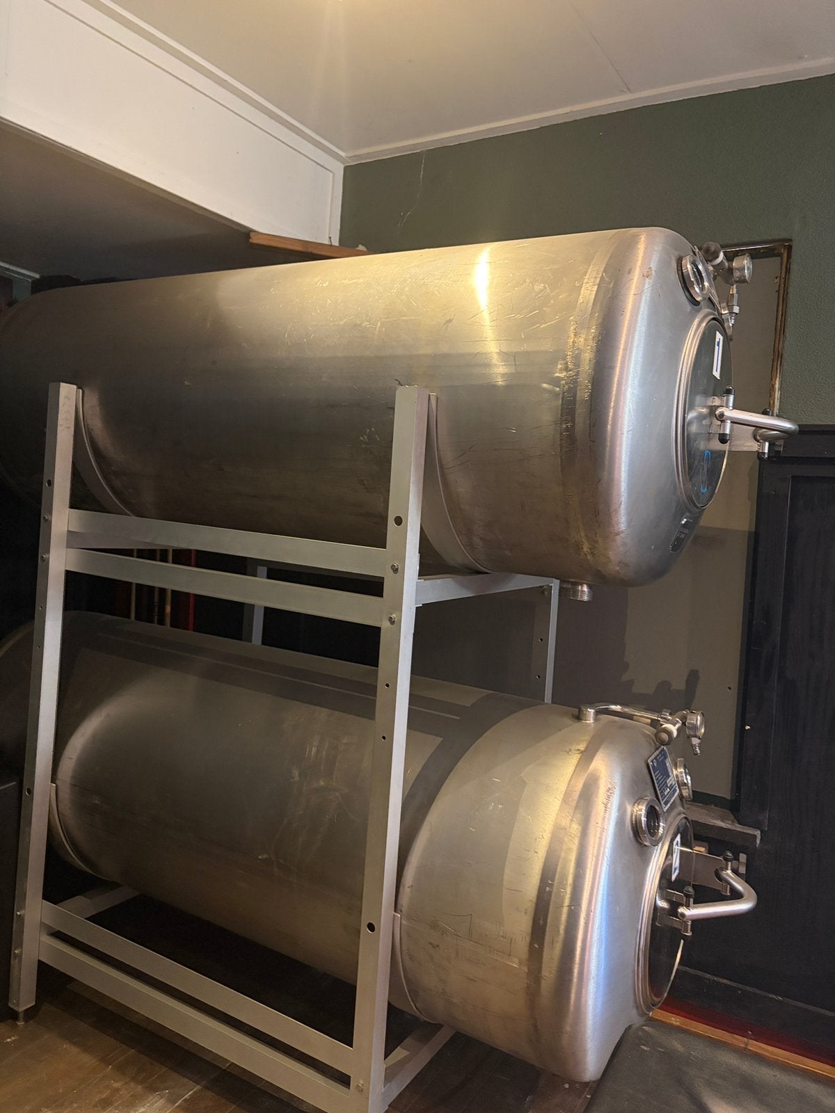 Biertank, Ophalen