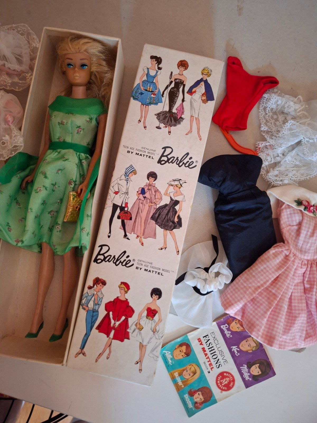Vintage barbie pop mattel doll vintagetoys speelgoed toys, Verzamelen, Poppen, Verzenden, Fashion Doll