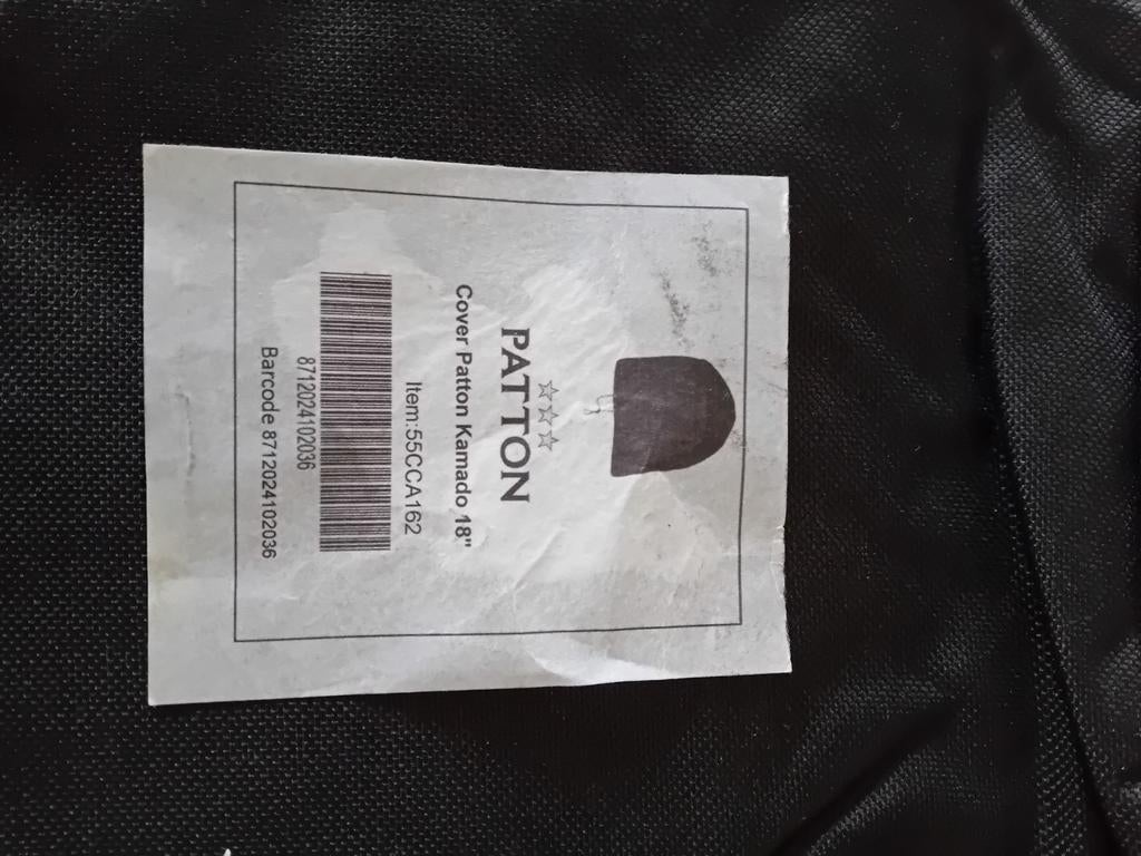 Hoes nieuw voor kamado bbq 18, Ophalen of Verzenden, Nieuw, Zwart