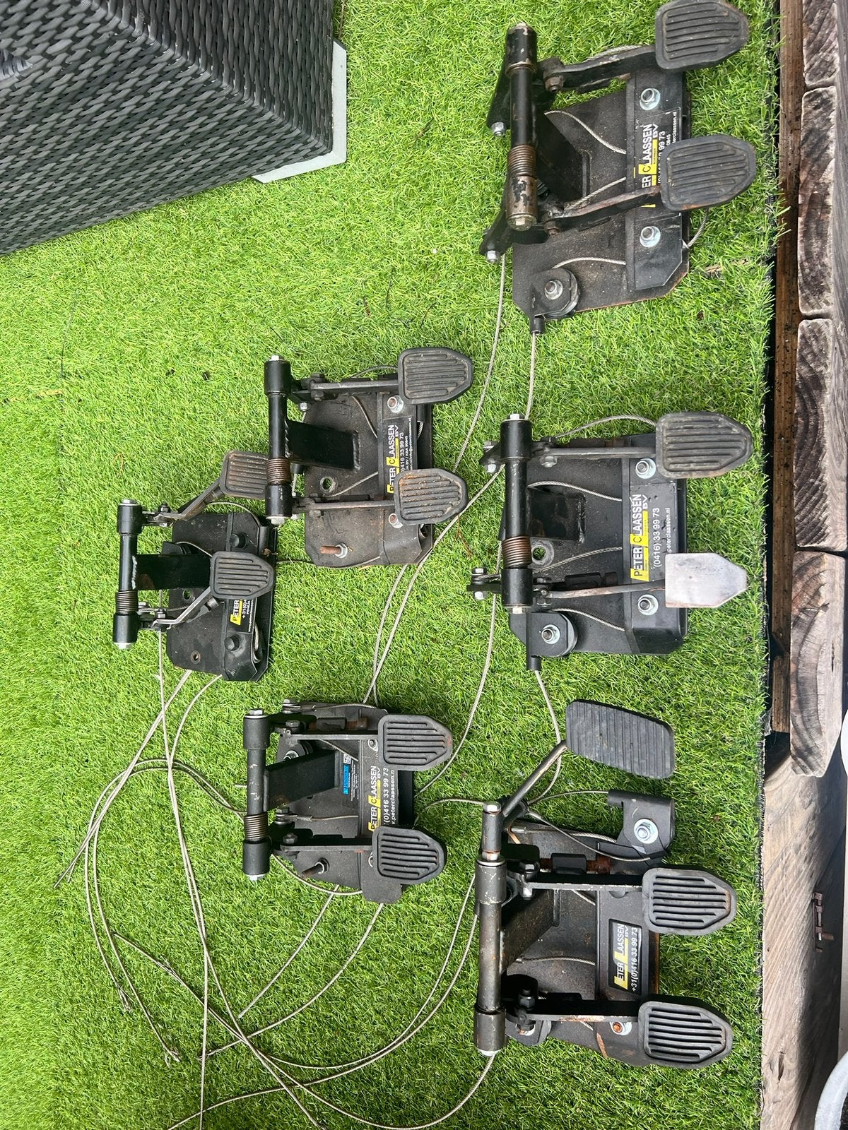 Lesauto pedalen €60 per set!, Ophalen, Gebruikt