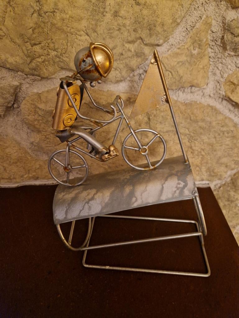 Wijnfleshouder (kado voor fietser/wielrenner?), Ophalen of Verzenden, Nieuw