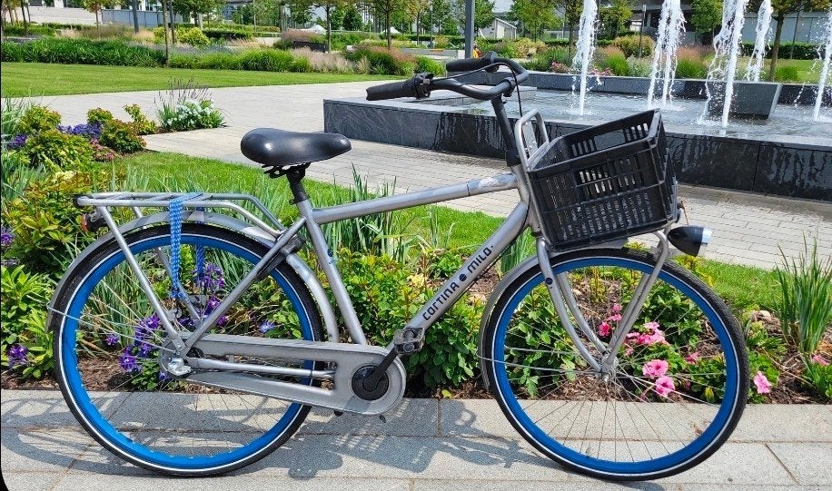 Cortina Milo heren Transportfiets 28inch, Fietsen en Brommers, Terugtraprem, Versnellingen, 49 tot 53 cm, Zo goed als nieuw
