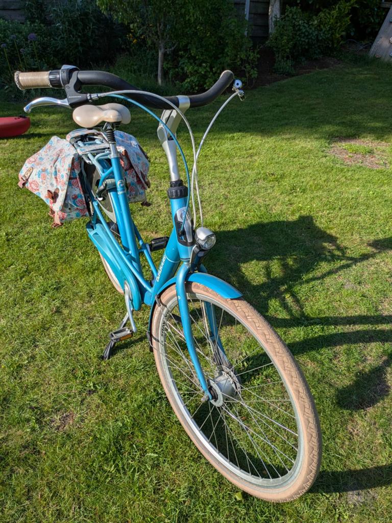 Batavus Mambo deluxe 57 cm moederfiets, Ophalen, Gebruikt, Batavus, 56 cm of meer