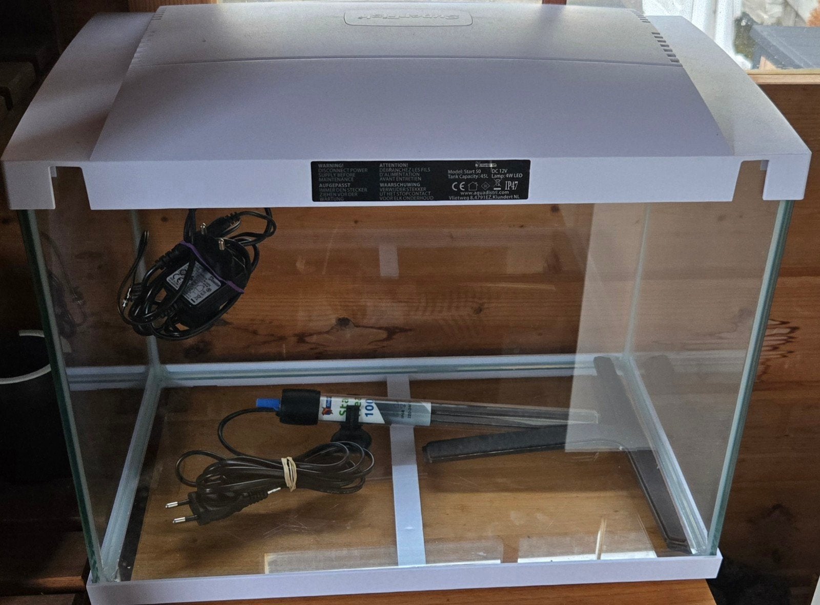 Aquarium Superfish 45 liter, Dieren en Toebehoren, Ophalen of Verzenden, Leeg aquarium, Superfish