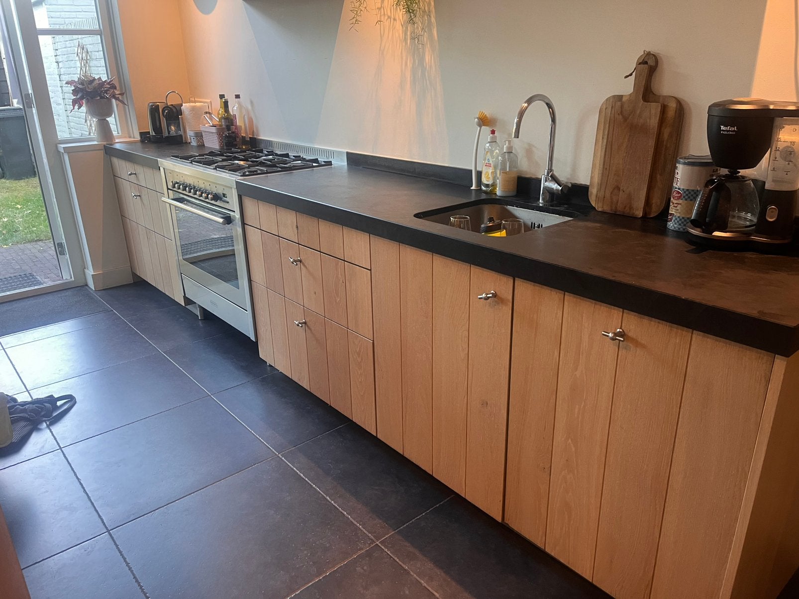 Keuken gebruikt, Ophalen, Gebruikt, Bruin, Graniet of Steen
