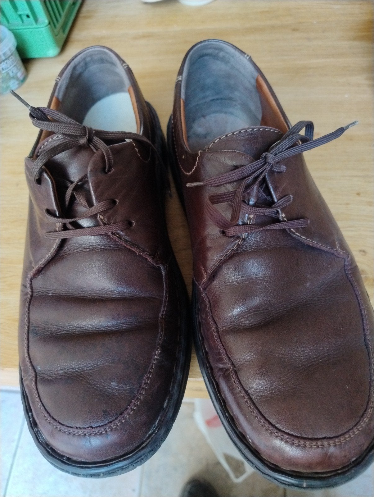 Herenschoenen Mobile maar 45, Bruin, Mobils, Ophalen of Verzenden, Gedragen