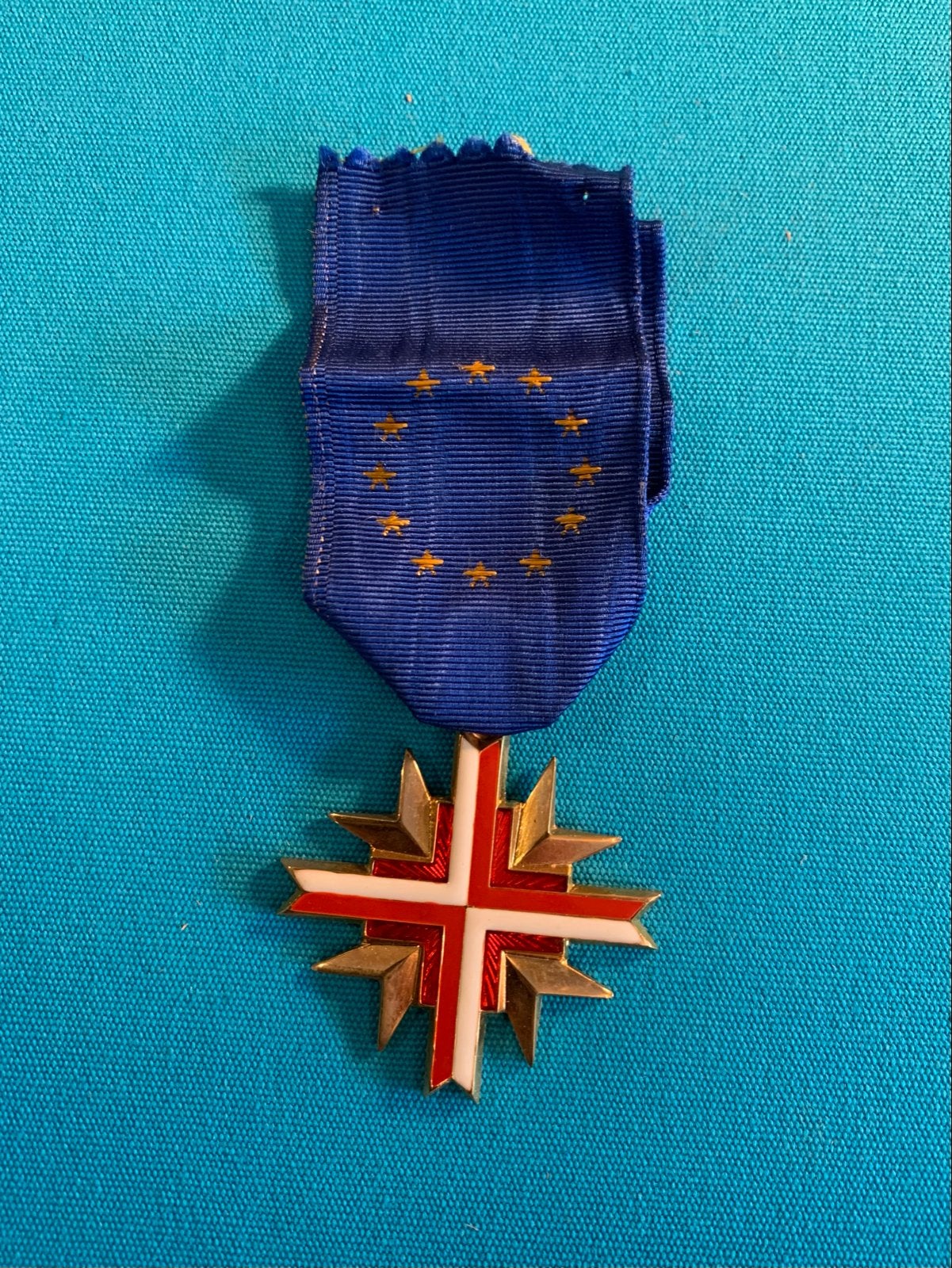 Militaire medaille: Croix du Combattant de l'Europe, Ophalen of Verzenden, Overige materialen, Buitenland