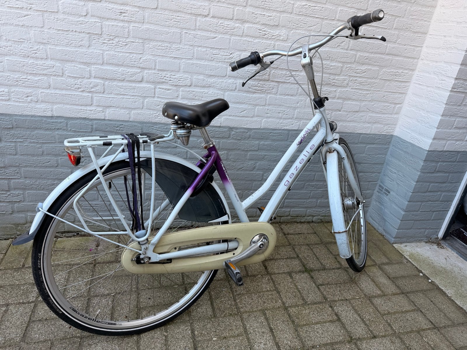Gazelle Xanta College damesfiets 47cm met naafdynamo, Fietsen en Brommers, Gebruikt, 47 tot 50 cm, Versnellingen, Ophalen of Verzenden
