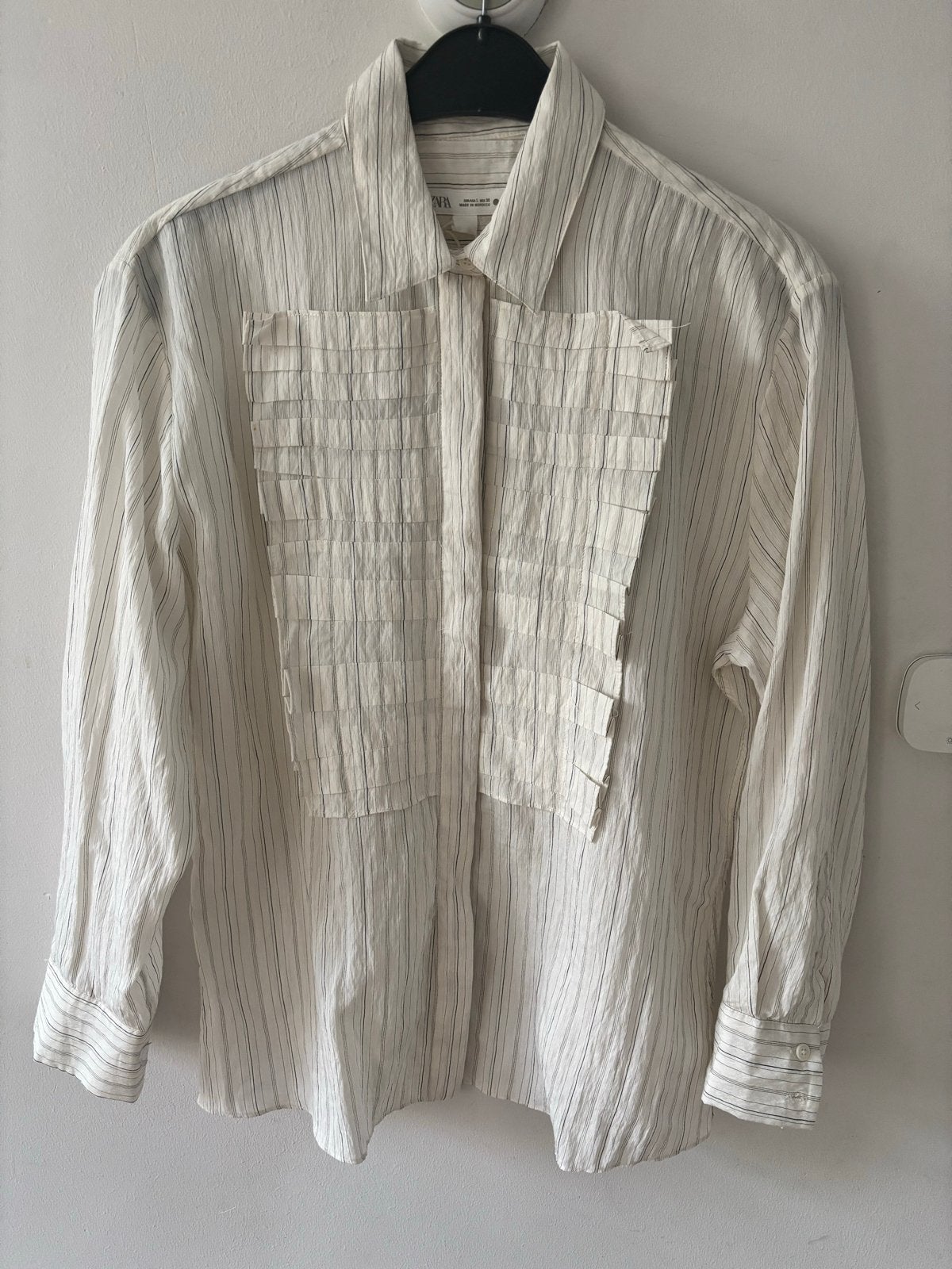 Zara blouse Maat L, Ophalen of Verzenden, Nieuw, Maat 42/44 (L), Wit