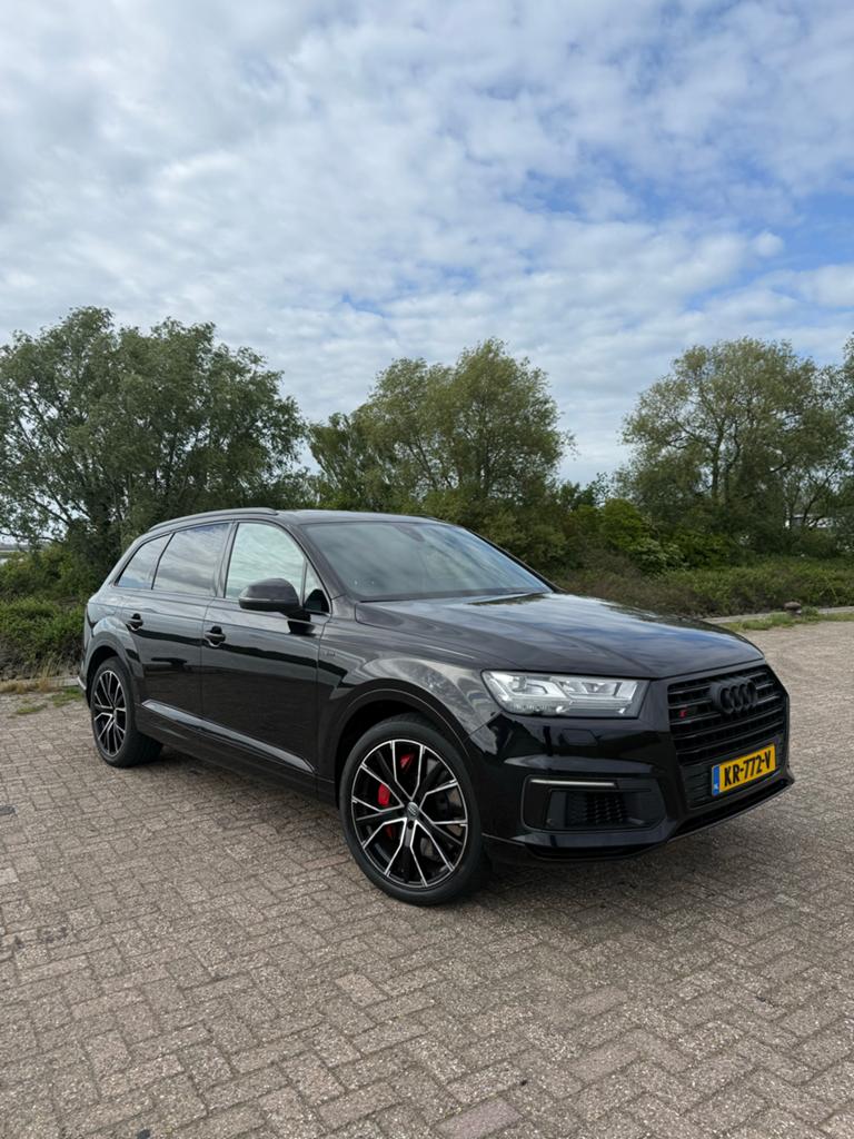 Audi Q7 3.0 TDI 374pk E-tron Quattro Tiptronic 2016 Zwart, Auto's, Audi, Automaat, Euro 6, 258 pk, 2420 kg