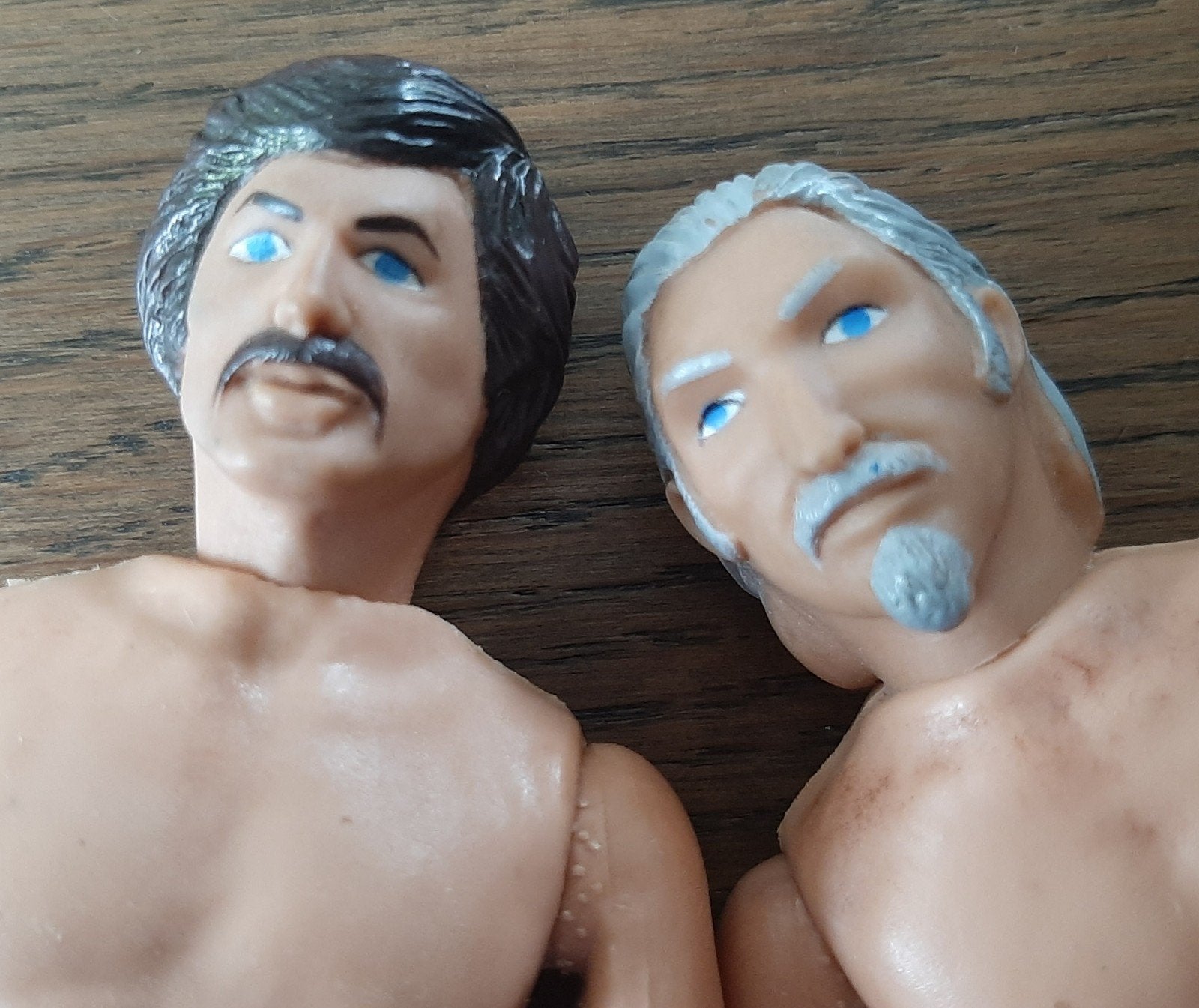 Mego corp dolls Buffalo Bill en Wyatt Earp vintage, Ophalen of Verzenden, Gebruikt