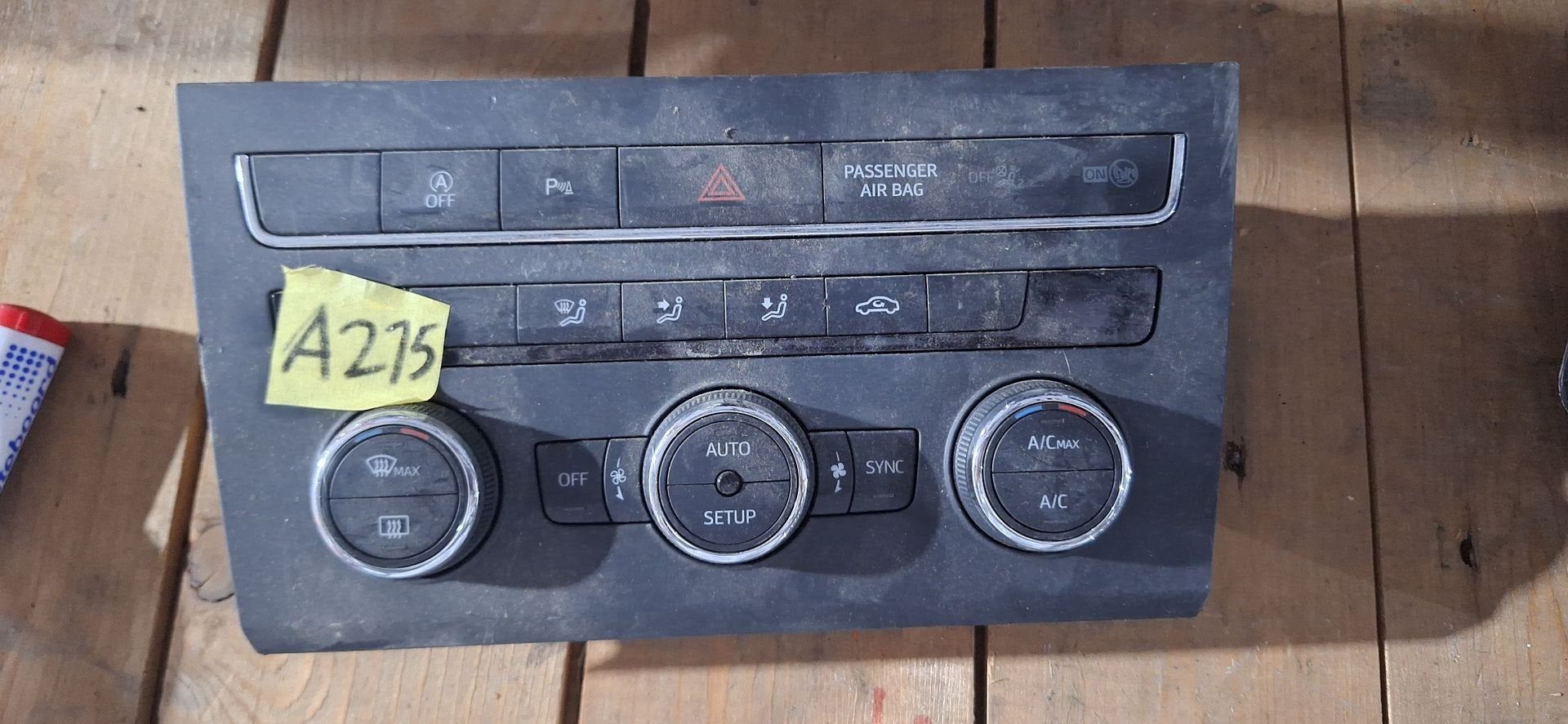 Origineel SEAT Leon Climatronic / Airco Bedieningspaneel OEM, Auto diversen, Gebruikt, -, -, Ophalen of Verzenden