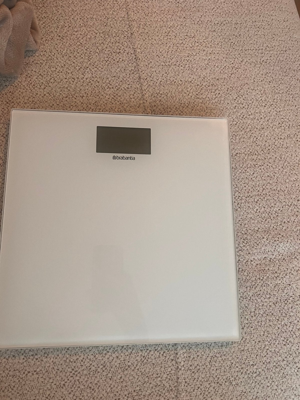 Brabantia weegschaal., Ophalen, 100 kg of meer, Personenweegschaal, Digitaal