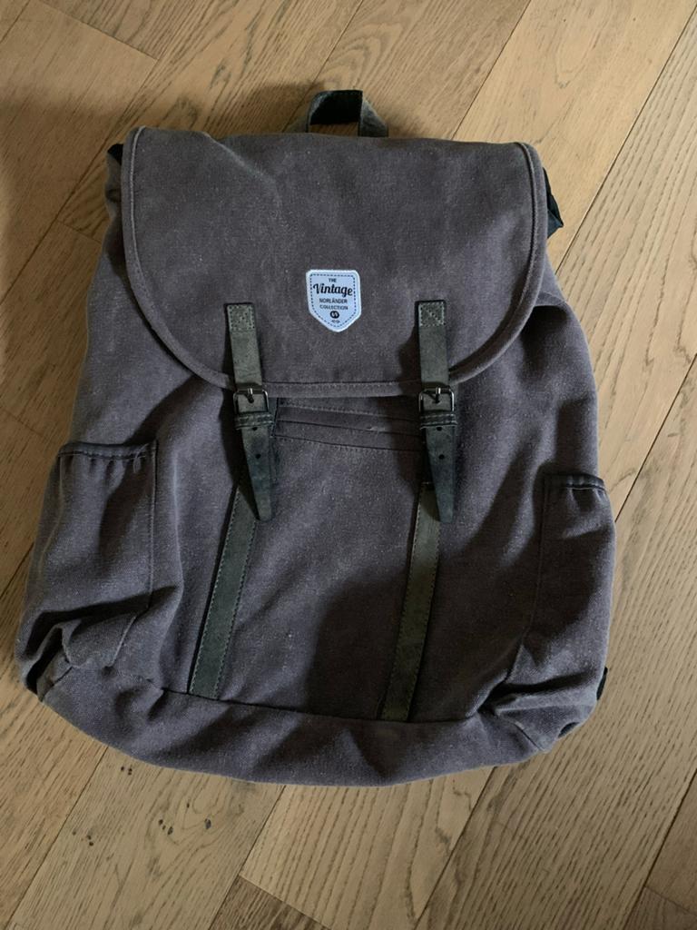 Stijlvolle Vintage Rugzak The Norlander - Zo Goed Als Nieuw, 40 cm of meer, Ophalen of Verzenden, Zo goed als nieuw, Overige merken