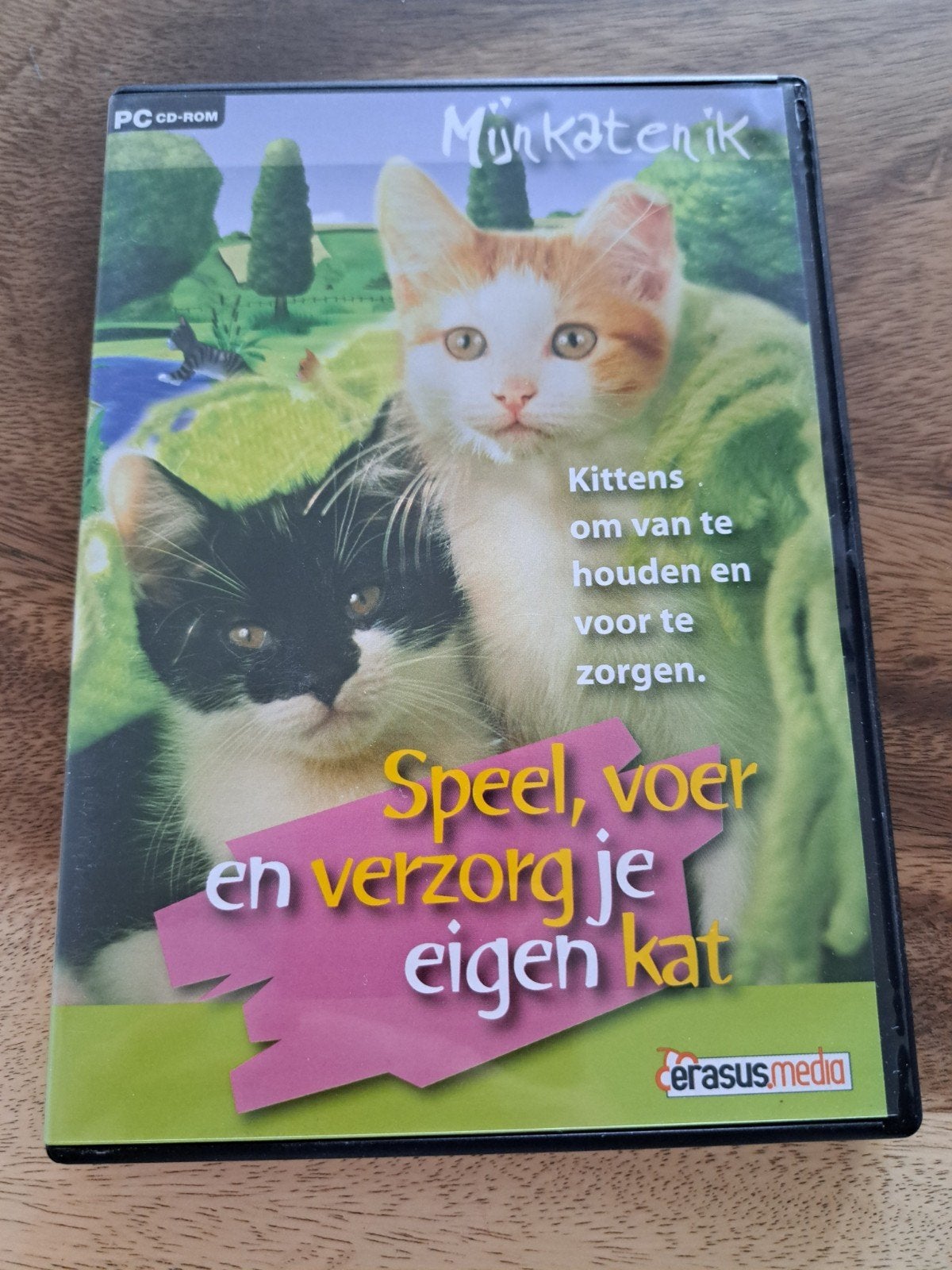 PC game Mijn kat en ik - speel voer en verzorg spel cd-rom, Gebruikt, Overige genres, 1 speler, Ophalen of Verzenden