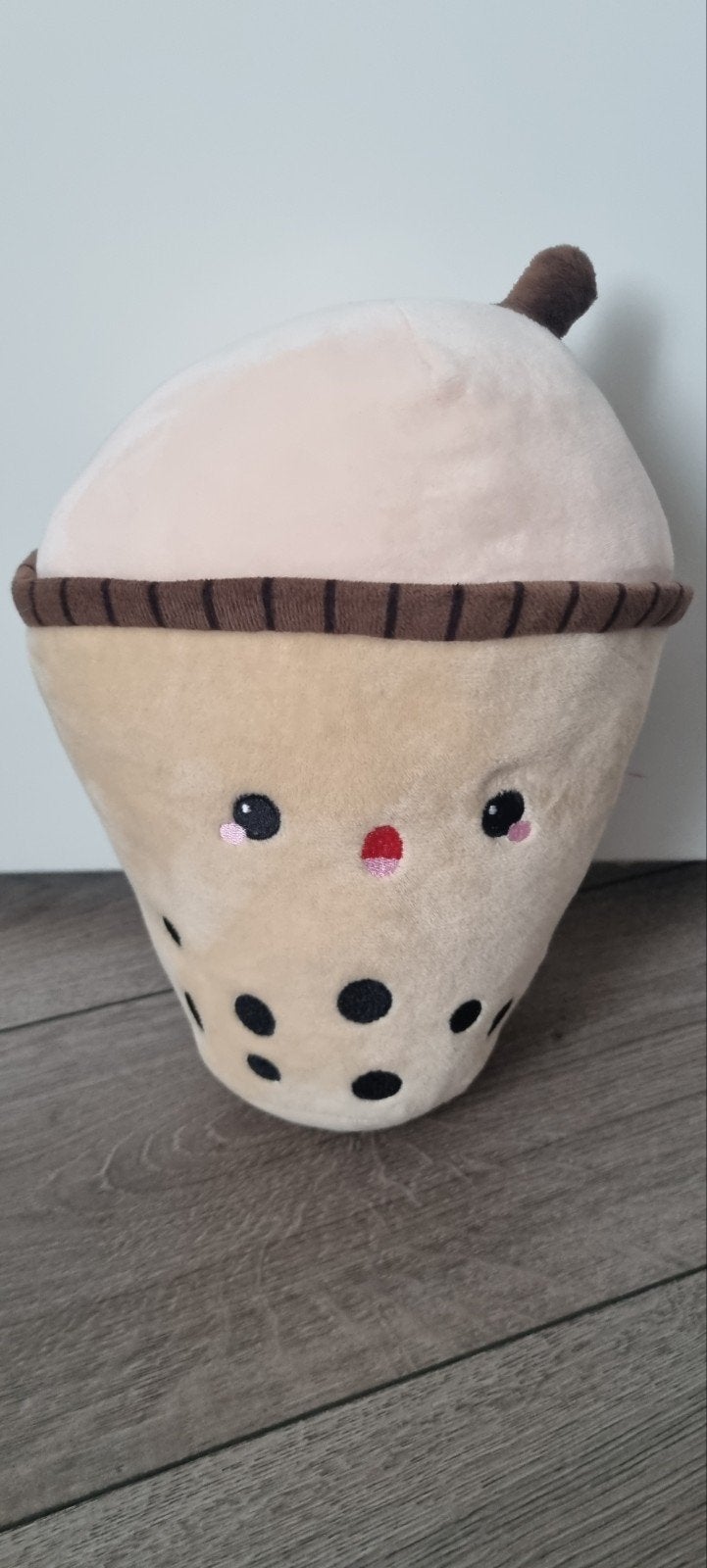 Leuke Boba Tea Knuffel - Zo goed als nieuw, Kinderen en Baby's, Speelgoed | Knuffels en Pluche, Overige merken, Overige karakters