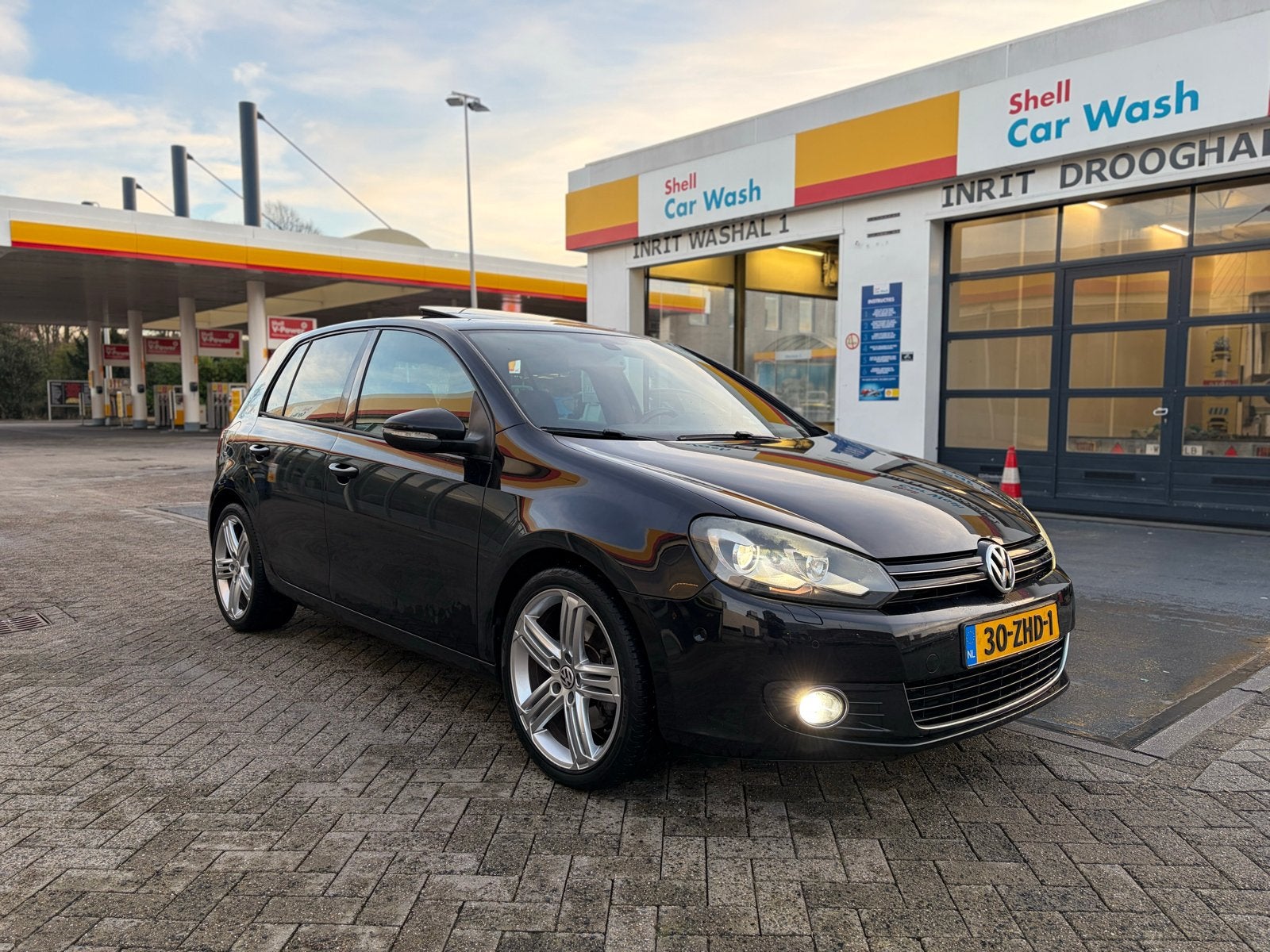 Volkswagen Golf 1.4 TSI r-line DSG Zwart, Euro 5, Zwart, Alcantara, Zwart
