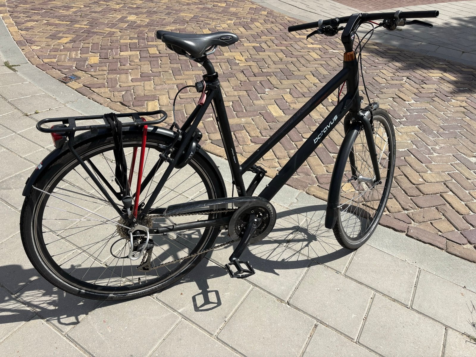 Batavus Zonar 61 Urban Sportfiets, Ophalen, 28 inch, Gebruikt, Velgrem