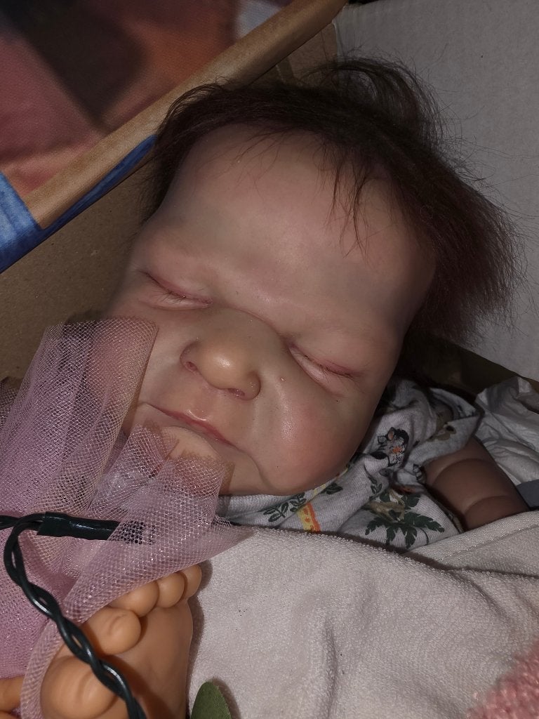 Reborn eur 100, Verzenden, Zo goed als nieuw, Pop, Levensecht of Reborn
