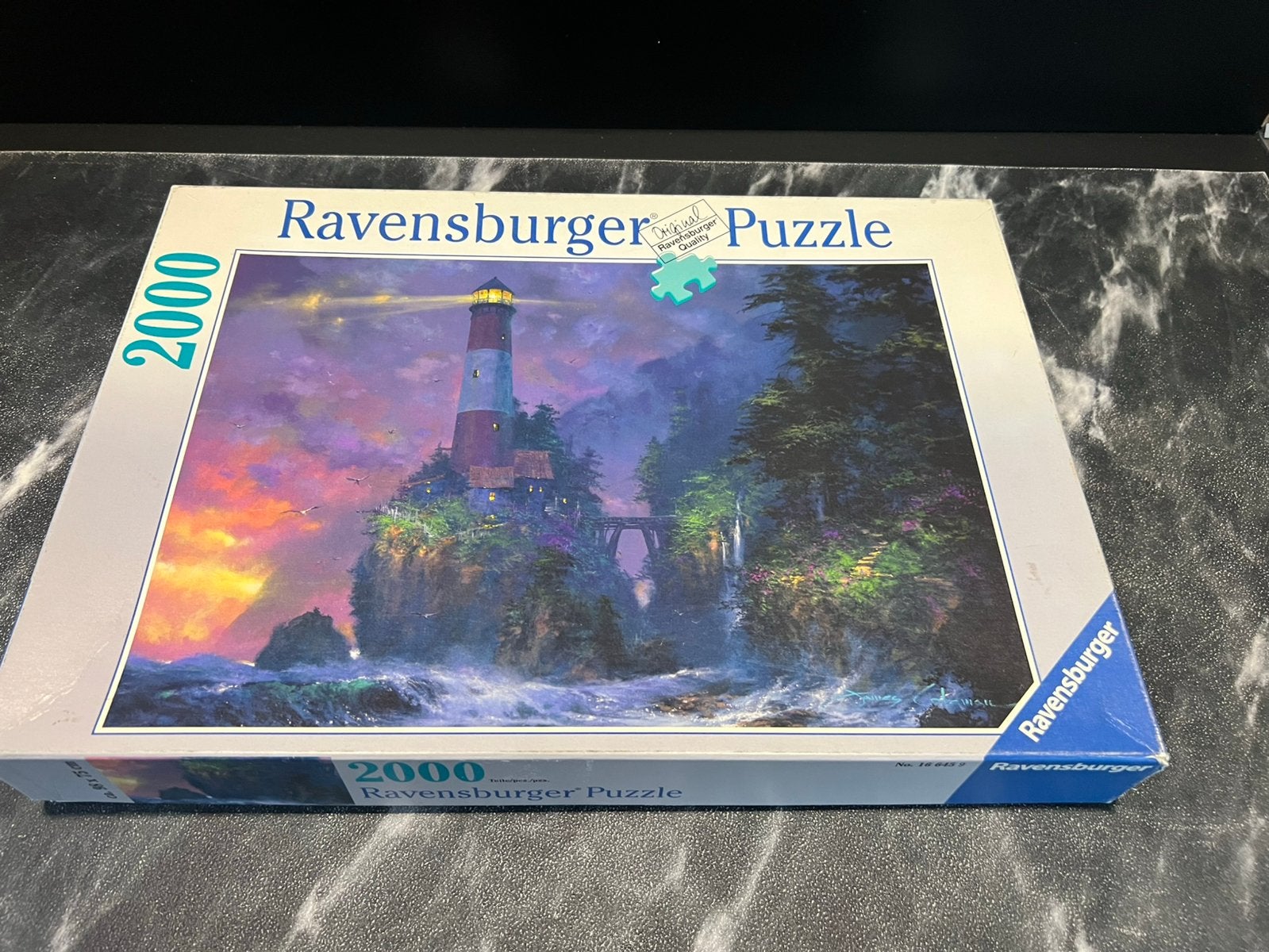 Ravensburger puzzel 2000 stukjes Weersverandering, Ophalen of Verzenden, Meer dan 1500 stukjes, Zo goed als nieuw