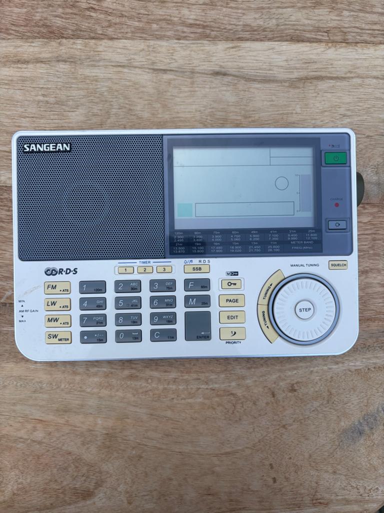 Sangean ATS-909X Wereldontvanger, Verzenden, Gebruikt, Wereldontvanger