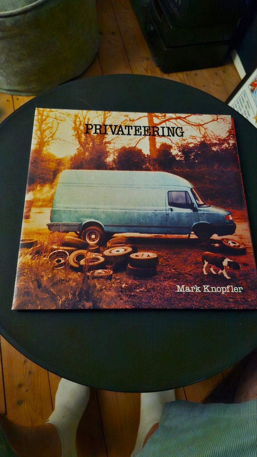 Mark Knopfler's Privateering dubbel lp, Inclusief binnenhoes, Verzenden, Zo goed als nieuw, 12 inch