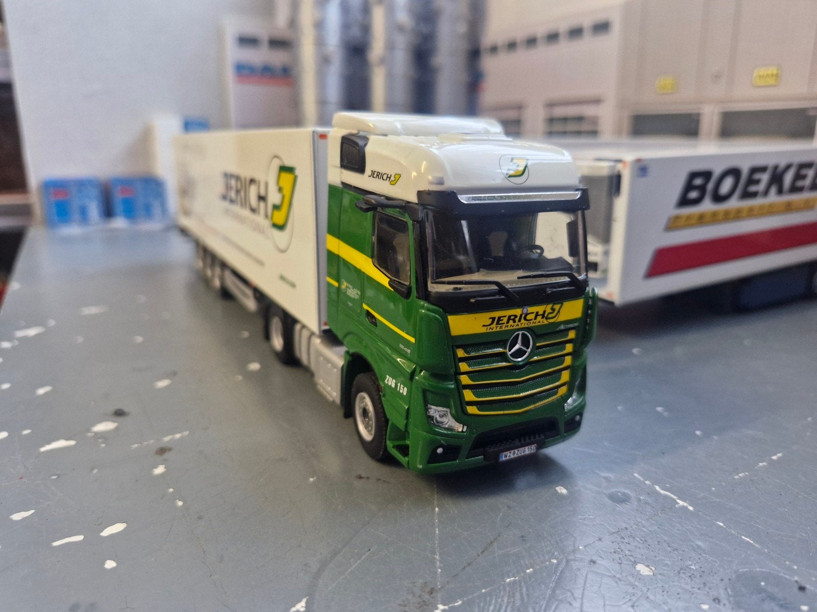Mercedes actros met koeltrailer wsi, Ophalen of Verzenden